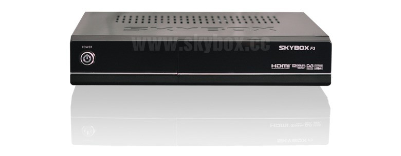 Cocher la case F3 Sky Sky Box F3 1080p Full HD DVB-S, DVB-S2 MPEG4